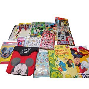 Large Lot of Disney Mickey Mouse Items